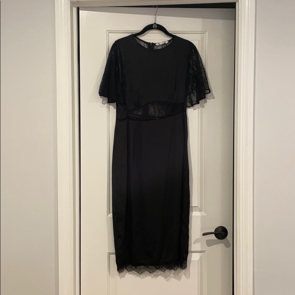 Zara LBD with lace details